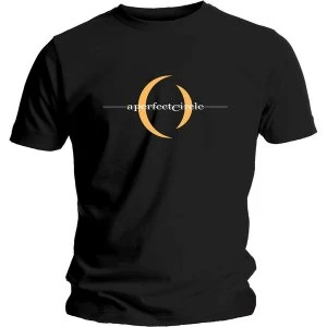 Image of A Perfect Circle - Logo Unisex Large T-Shirt - Black
