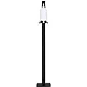 Image of Slender Black Sanitiser Dispenser With Gel