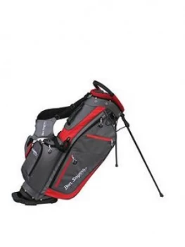 Image of Ben Sayers Xf Lite Stand Bag - Grey/Red
