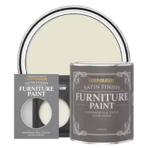 image of Rust-Oleum Satin Furniture & Trim Paint - OYSTER - 750ml