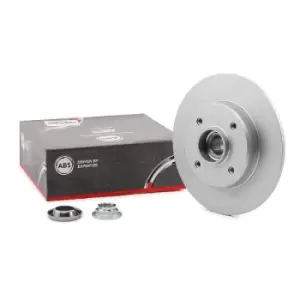 Image of A.B.S. Brake disc 17893C Brake rotor,Brake discs OPEL,PEUGEOT,CITROEN,Crossland X (P17),207 (WA_, WC_),207 CC (WD_),307 CC (3B),307 SW (3H)