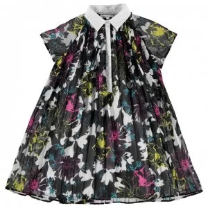 Image of French Connection Coloured Dress - Black