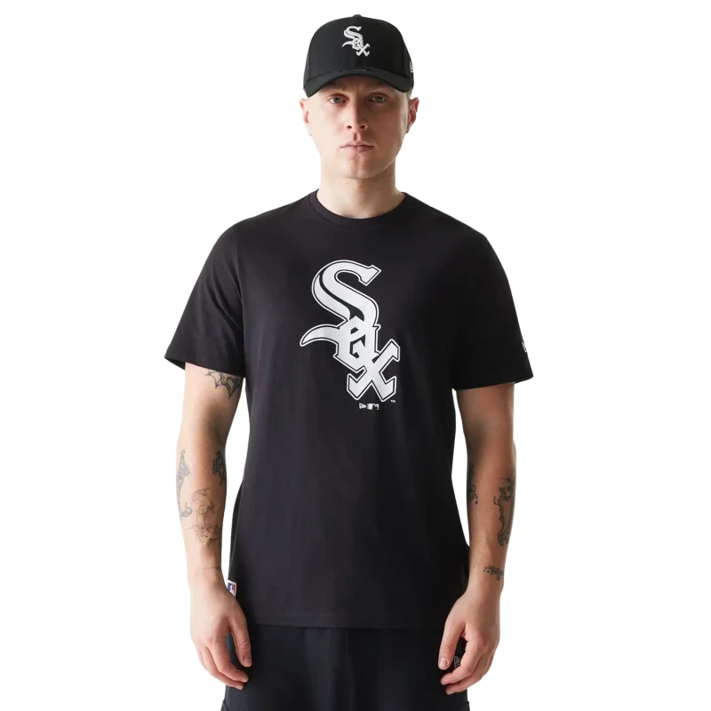 Image of new era T-Shirt Chicago White Sox Nos MLB Regular Noir Male L