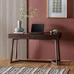 Image of Gallery Interiors Boho Retreat 2 Drawer Desk