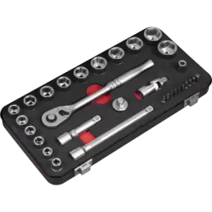 Image of Sealey Premier Platinum Series 31 Piece 3/8" Drive Socket Set 3/8"