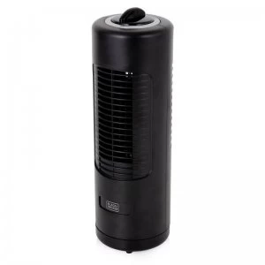 Image of Black and Decker 12" Mini Capsule Tower Fan