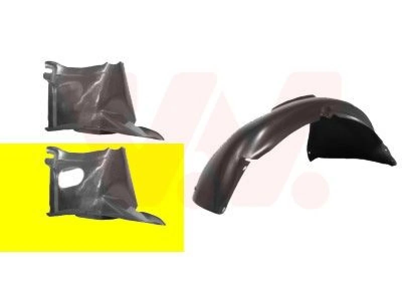Image of VAN WEZEL Wheel arch liner VAN WEZEL 5894431