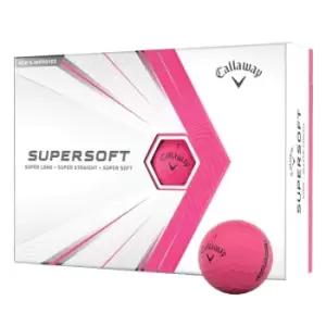 image of Callaway 2021 Golf Balls SUPERSoft PNK (Doz)