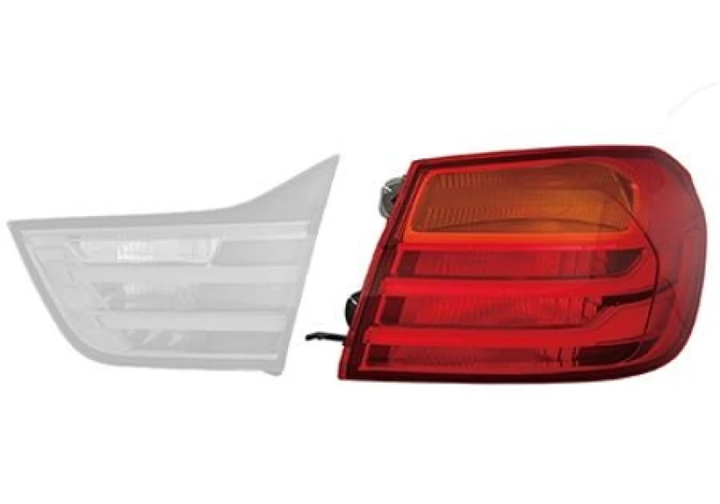 Image of VAN WEZEL Rear light VAN WEZEL 0624922