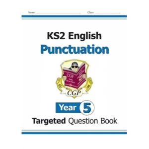 Image of KS2 English Targeted Question Book: Punctuation - Year 5 by CGP Books (Paperback, 2014)