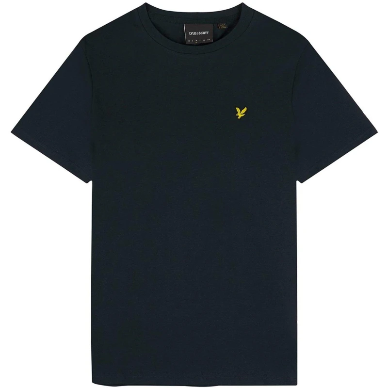 Image of Lyle & Scott Lyle & Scott Classic T-Shirt Navy - Lyle & Scott - Size: L42 Navy Male L42 LS14702