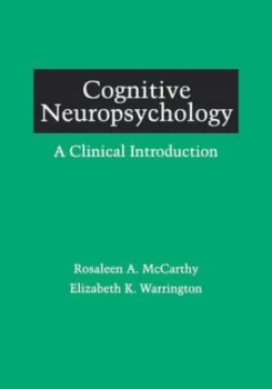 Image of Cognitive Neuropsychology by Rosaleen a Mccarthy Paperback