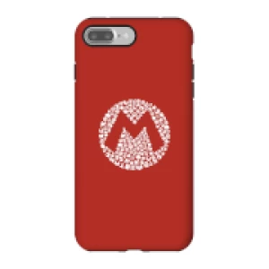 image of Nintendo Super Mario Mario Items Logo Phone Case - iPhone 7 Plus - Tough Case - Gloss