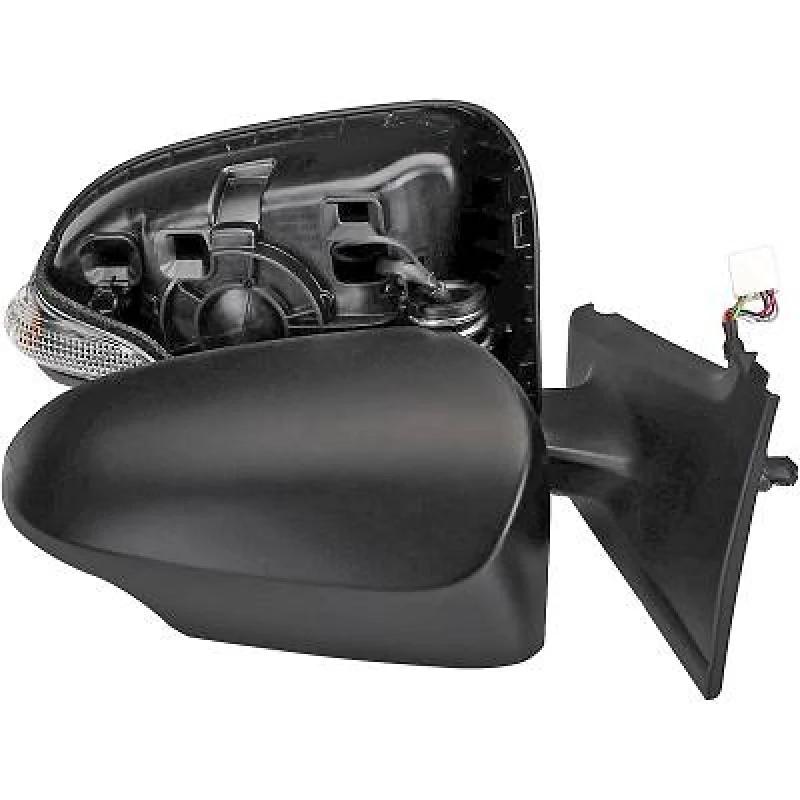 Image of DIEDERICHS 6607124 Wing mirror Right, Complete Mirror, primed Outside Mirror (50)