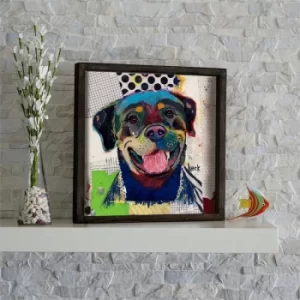 Image of KZM468 Multicolor Decorative Framed MDF Painting