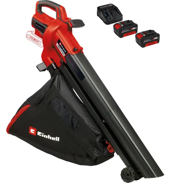 Image of Einhell VENTURRO 18/210 18v Cordless Brushless Leaf Blower and Vacuum VENTURRO 18/210 Batteries: 2 x 4ah Li-ion