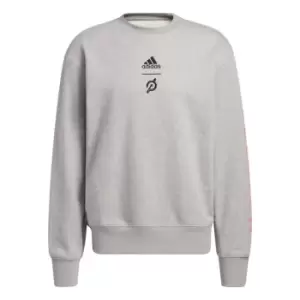 Image of adidas Go Retro Crew 99 - Grey