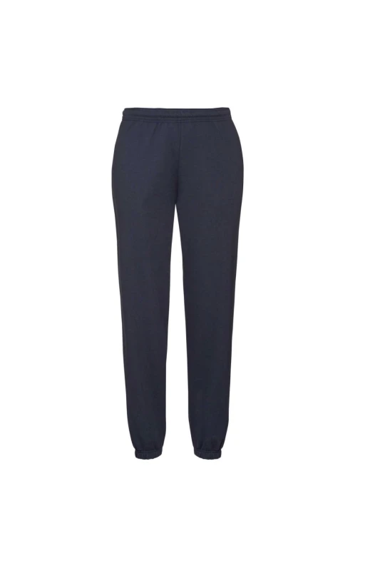 Image of Fruit Of The Loom Fruit of the Loom Men Classic 80/20 Jogging Bottoms in Mid Navy Size: 3X-Large Mid Navy XXXL Male 5059699786837