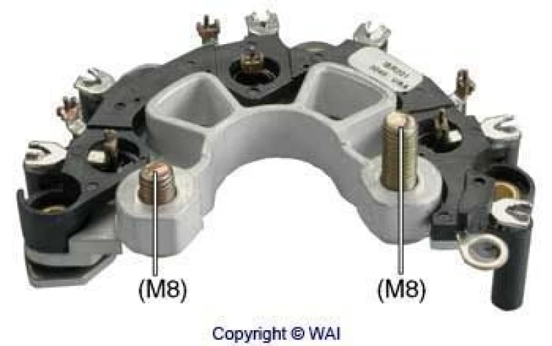 Image of Rectifier, alternator WAI IBR201