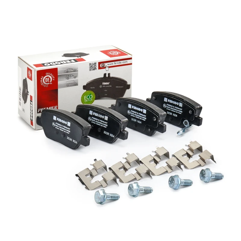 Image of Brake pad set FERODO FDB5212