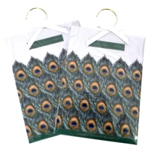 Image of Pair Of Vanilla & Lime Verbena Scented Wardrobe Sachet