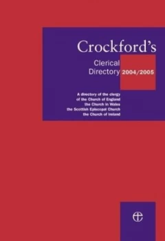 Image of Crockfords Clerical Directory 2004/2005 by Church of England and Church of England Paperback
