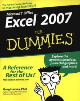 Image of Microsoft Office Excel 2007 for Dummies by Greg Harvey Book