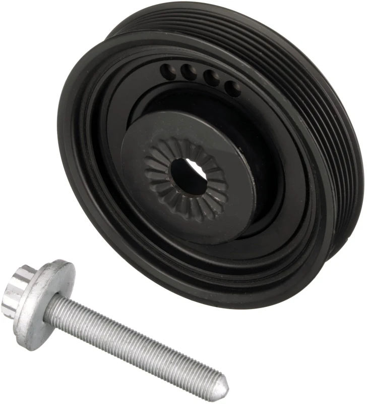 Image of GATES TVD1203A Crankshaft Pulley DriveAlign with damping, with accessories, Ø: 135mm Metal Belt Pulley,crankshaft (3213)