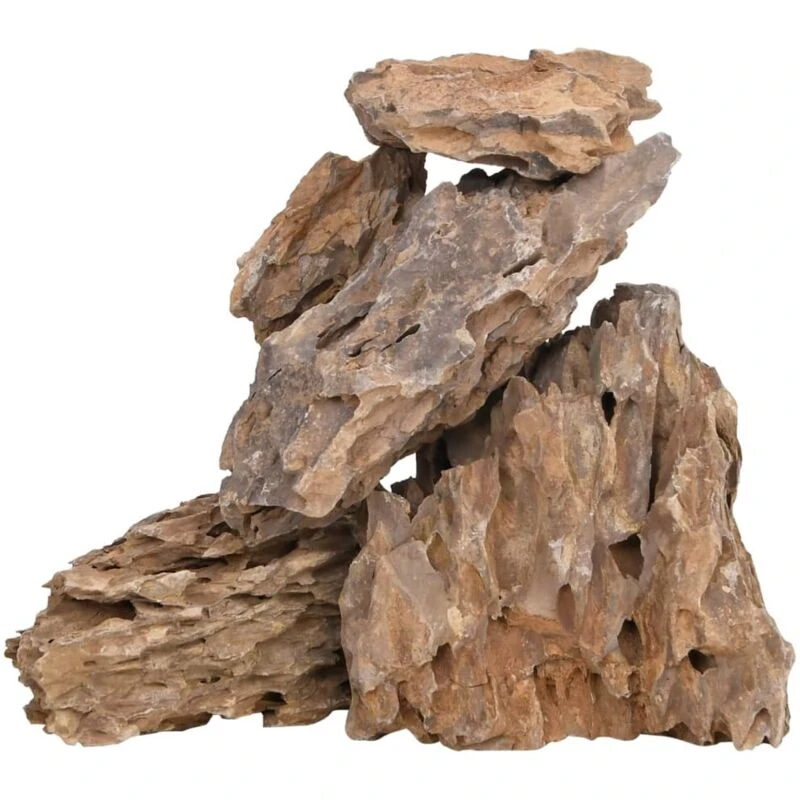 Image of vidaXL Dragon Stones 25 kg Mixed Colour 10-30 cm, Multi 3217171