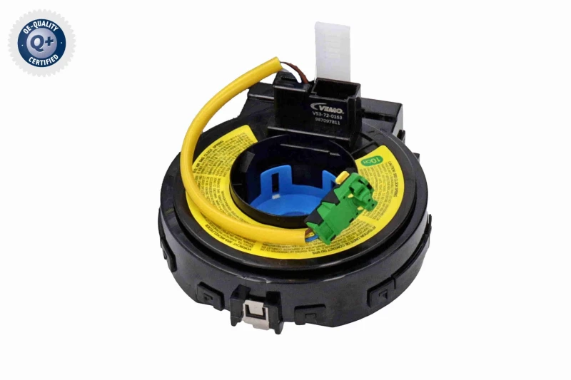 Image of VEMO Clock spring for steering wheel VEMO V53-72-0163