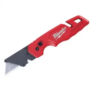 image of Milwaukee Hand Tools FASTBACK Flip Utility Knife with Blade Storage