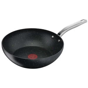 Tefal Titanium Excel 28cm Wok Pan With Thermospot