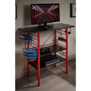 image of Virtuoso Multimedia TV Stand with Gaming Accessory Holders