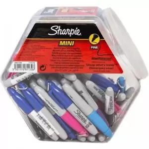 Image of Sharpie S0811300 Mini Assorted Pens pack of 72 18905J