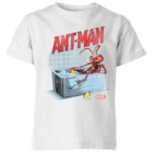 image of Marvel Bathing Ant Kids T-Shirt - White - 11-12 Years