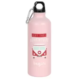 Image of Pink Let The Adventure Begin Drinking Bottle