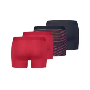 Image of Levis Pack Stripe Boxers - Red