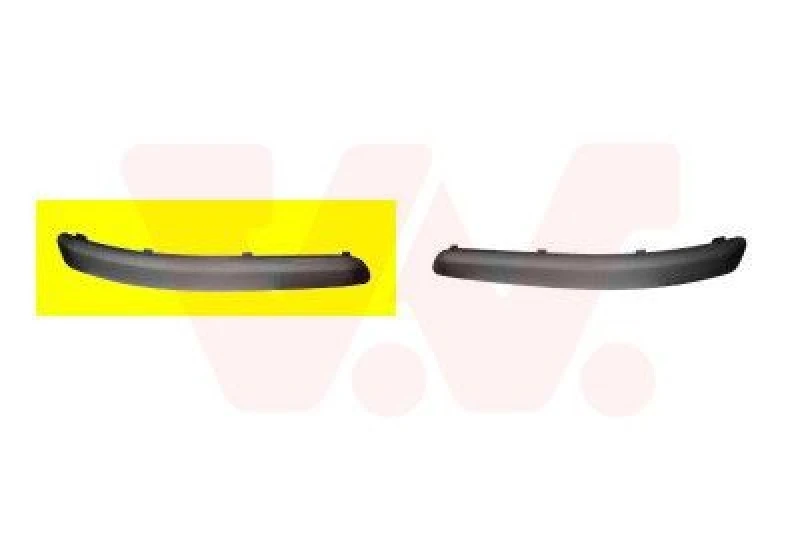 Image of VAN WEZEL Bumper cover VAN WEZEL 5828582
