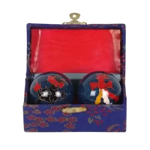 Image of Pair of Blue Stress Balls