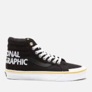 Image of Vans X National Geographic Sk8-Hi Reissue 138 Trainers - Logo - UK 3