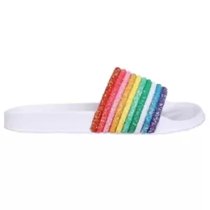 Image of Fabric Childrens Sliders - Multi