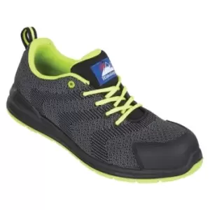Image of Himalayan 4341 Unisex Black Toe Capped Safety Trainers, UK 11, EU 46
