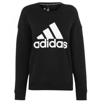 Image of adidas Crew Neck Sweatshirt Ladies - Black