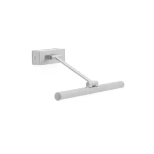 Image of Magritte LED Small Picture Wall Light Matt Nickel