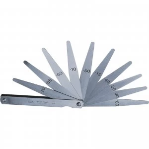 Image of Moore and Wright 10 Piece Safe and Sure Feeler Gauge Set