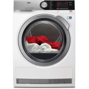 Image of AEG T8DEC846R 8KG Freestanding Heat Pump Tumble Dryer