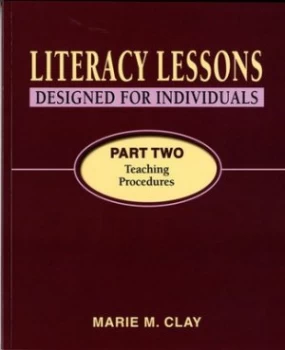 Image of Literacy Lessons Designed for Individuals Part Two Teaching Procedures by Marie M. Clay Paperback