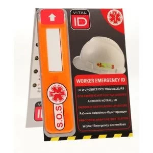 Image of Vitalid Emergency ID Data Window Global Ref WSID02G Up to 3 Day