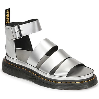 image of Dr Martens CLARISSA II womens Sandals in Silver