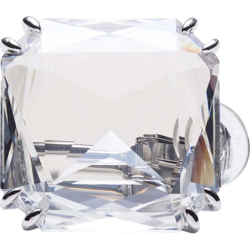 Image of Swarovski Womens 5600756 Mesmera Pair Of Earrings in Silver Silver Female One Size